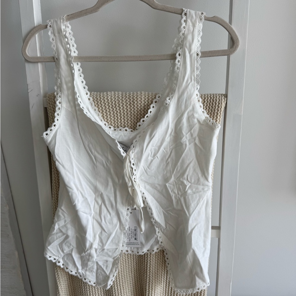 Petal & Pup RENN TOP - WHITE - Picture 5 of 7